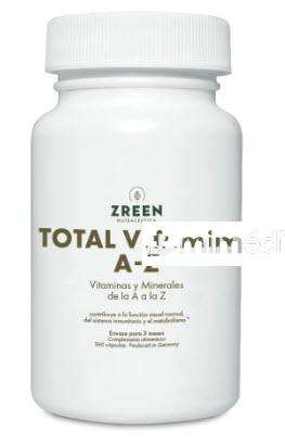 TOTAL VITAMIN A-Z 360 CAPS ZREEN