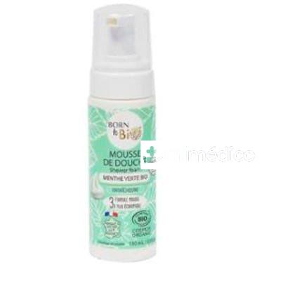 ESPUMA DE DUCHA MENTA VERDE 150ML. BIO BORN TO BIO