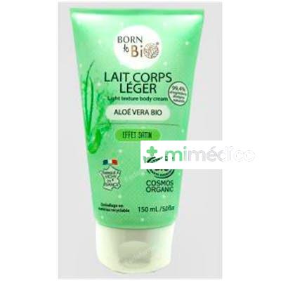 LECHE CORPORAL LIGERA ALOE VERA 150ML. BIO BORN TO BIO