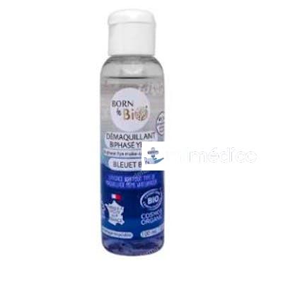 DESMAQUILLADOR BIFASICO AGUA FLORA ARANDANO 100ML. BIO BORN TO BIO