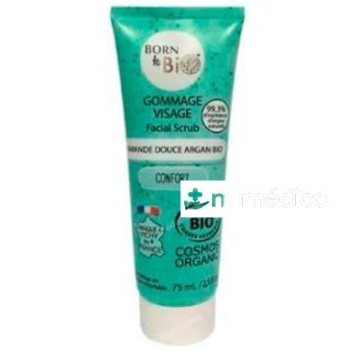 EXFOLIANTE FACIAL PIEL NORMAL 75ML. BIO BORN TO BIO