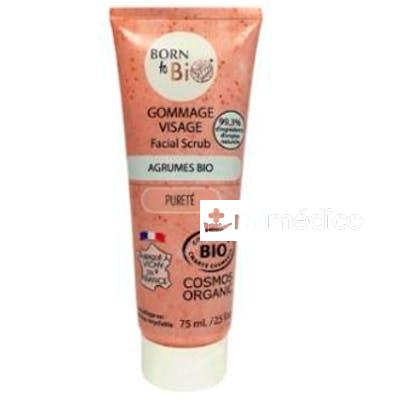 EXFOLIANTE FACIAL PIEL GRASA 75ML. BIO BORN TO BIO