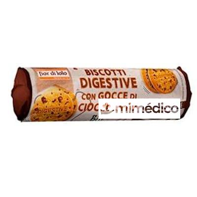 GALLETAS DIGESTIVE CON CHIPS CHOCOLATE TUBO 250GR. FIOR DI LOTO