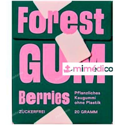 CHICLE SABOR  BAYAS DEL BOSQUE 20GR. VEGAN FOREST GUM