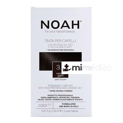 TINTE CAPILAR CASTAÑO OSCURO 3.0 140ML. NOAH