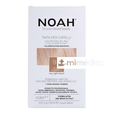 TINTE CAPILAR RUBIO MUY CLARO 9.0 140ML. NOAH