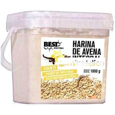 HARINA DE AVENA INTEGRAL VAINILLA 1,9KG. BEST PROTEIN