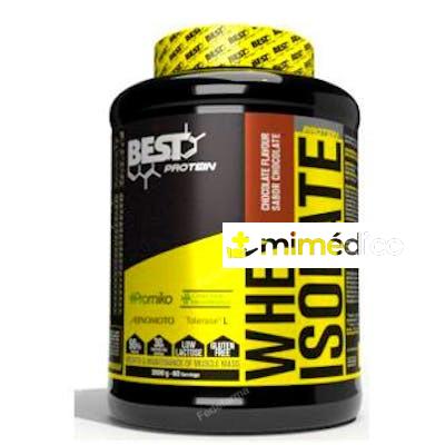 WHEY ISOLATE CHOCOLATE 2KG. BEST PROTEIN