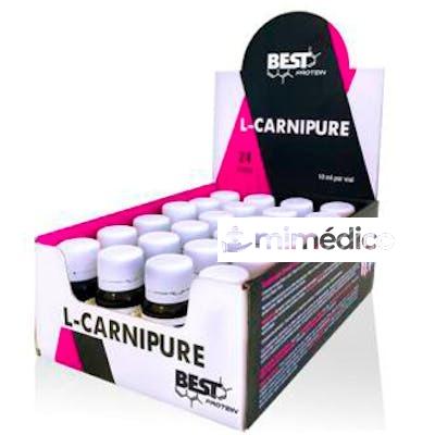 L-CARNIPURE 24VIALES. BEST PROTEIN