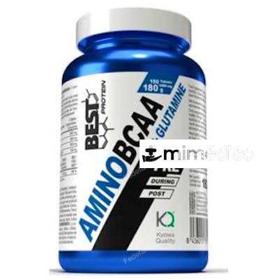 AMINO BCAA+GLUTAMINA 150COMP. BEST PROTEIN