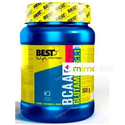 BCAA+GLUTAMINA SANDIA 500GR. BEST PROTEIN