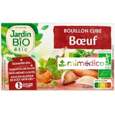 CALDO DE CARNE 8CUBITOSX10G BIO JARDIN BIO