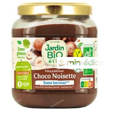 CREMA DE CHOCOLATE CON AVELLANAS 350G BIO SIN GLUTEN VEGAN JARDIN BIO