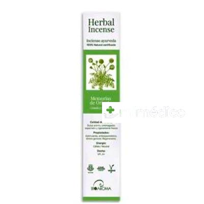 HERBAL INCENSE MEMORIAS ORIENTE 5PACKSX12UDS. BIOAROMA