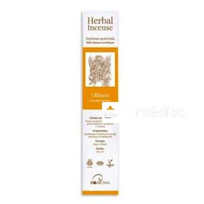 HERBAL INCENSE OLIBANO AYURVEDA 5PACKSX12UDS. BIOAROMA