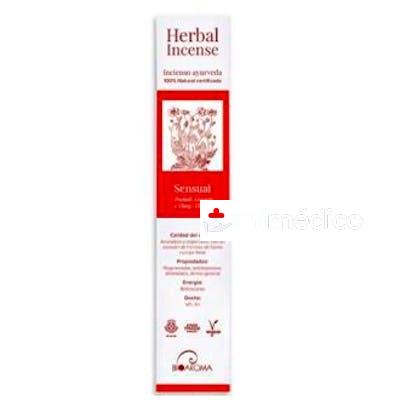 HERBAL INCENSE SENSUAL AYURVEDA 5PACKSX12UDS. BIOAROMA