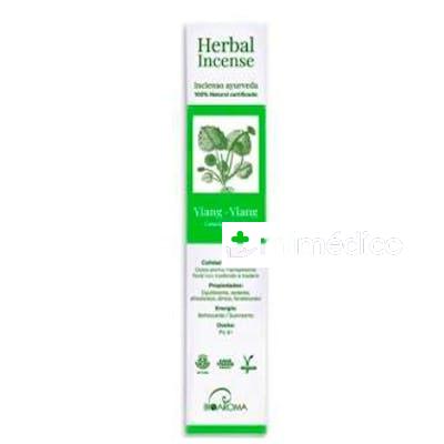 HERBAL INCENSE YLANG YLANG AYURVEDA 5PACKSX12UDS. BIOAROMA