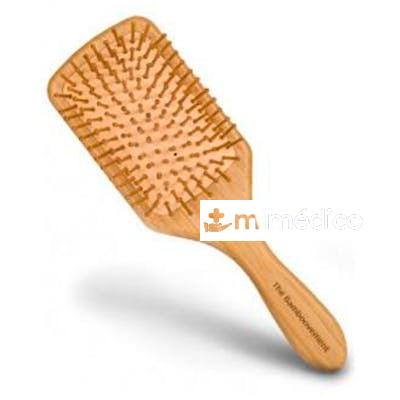 CEPILLO PELO DE BAMBU PALETA-RECTANGULAR. BAMBOOVEMENT