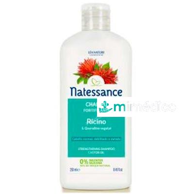 CHAMPU RICINO REPARADOR-FORTIFICANTE 250ML NATESSANCE