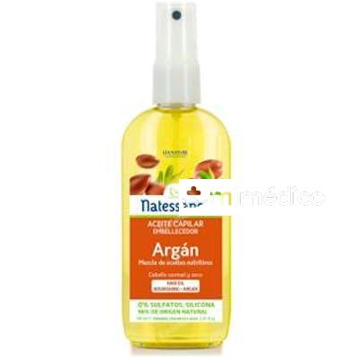 ACEITE CAPILAR ARGAN EMBELLECEDOR 160ML NATESSANCE