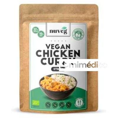 POLLO AL CURRY VEGANO 90GR. ECO SIN GLUTEN NUVEG