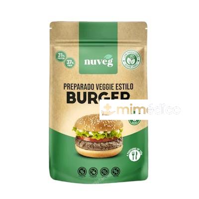 VEGGIE BURGER 135GR. SIN GLUTEN NUVEG