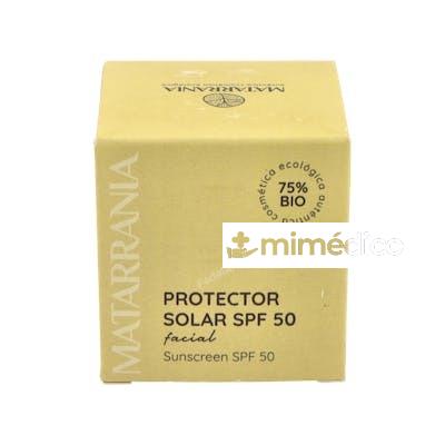 PROTECTOR SOLAR SPF50 FACIAL 30ML. BIO MATARRANIA