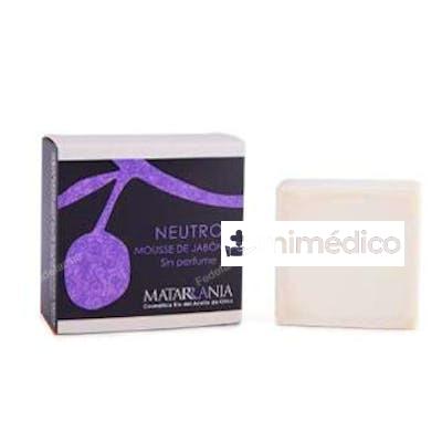 MOUSSE DE JABON NEUTRO PASTILLA 100GR. BIO MATARRANIA