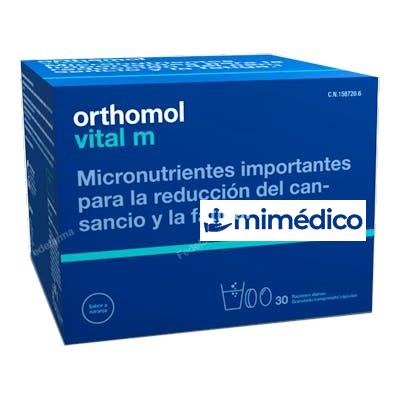 ORTHOMOL VITAL M 30SBRS.GRANULADO ORTHOMOL