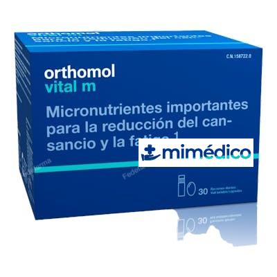 ORTHOMOL VITAL M 30 AMP.BEB. ORTHOMOL