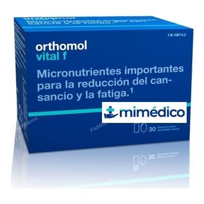 ORTHOMOL VITAL F 30 AMP.BEB. ORTHOMOL