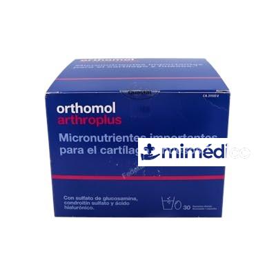 ORTHOMOL ARTHRO PLUS 30SBRS.GRANULADO Y 30CAP. ORTHOMOL