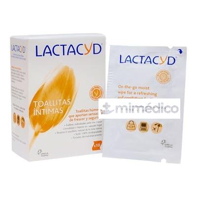 LACTACYD INTIMO TOALLITA INDIVIDUAL 10UD. LACTACYD