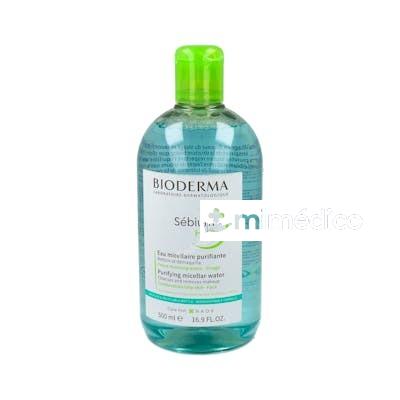 SEBIUM H2O SOLUCION MICELAR ACNE 500ML. BIODERMA