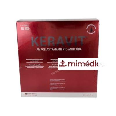 KERAVIT TRATAMIENTO ANTICAIDA 18AMP. KERAVIT