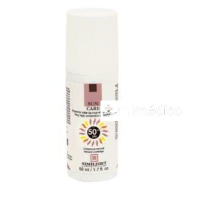 SUN CARE SPF50+ PROTECTOR SOLAR COLOR 50ML. SANTIVERI