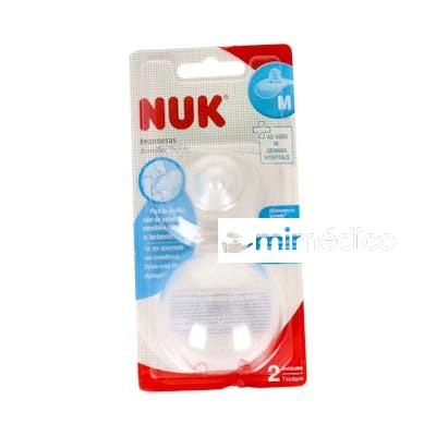 PEZONERAS SILICONA TALLA M 2UD. NUK