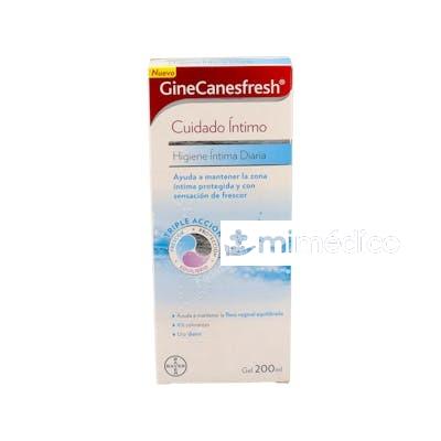 GINECANESFRESH GEL HIGIENE INTIMA DIARIA 200ML. BAYER
