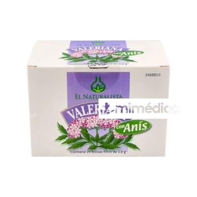 VALERIANA CON ANIS INFUSION 20BOLSITAS EL NATURALISTA