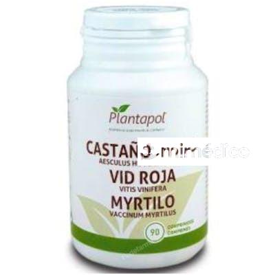 CASTANO DE INDIAS+VID ROJA+MIRTILO 90COMP. PLANTAPOL