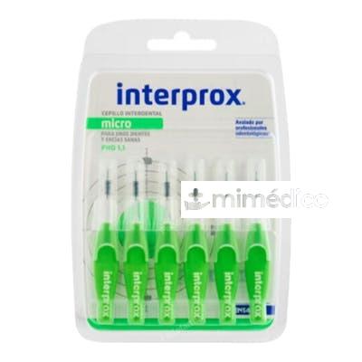 CEPILLO INTERDENTAL INTERPROX 4G MICRO 6UD. DENTAID