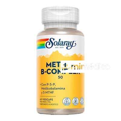 METHYL B-COMPLEX 50 (COENZIMA) 60CAP. SOLARAY