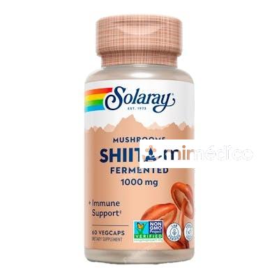 SHIITAKE 500MG. 60CAP.VEG SOLARAY