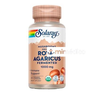 ROYAL AGARICUS CHAMPINON DEL SOL 500MG. 60CAP.VEG SOLARAY