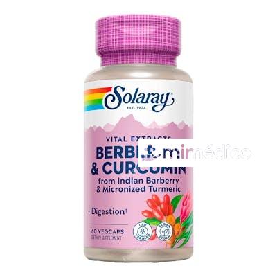 BERBERINE - CURCUMA 600MG. 60CAP. SOLARAY