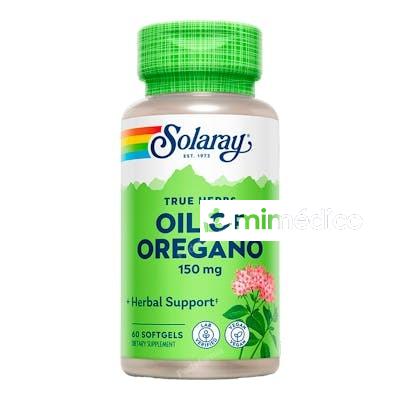 OIL OREGAN 150MG. 60PERLAS SOLARAY
