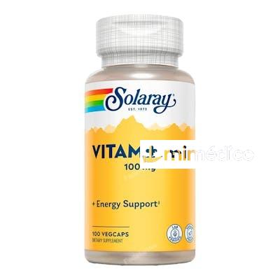 VIT. B1 100MG. 100CAP. SOLARAY