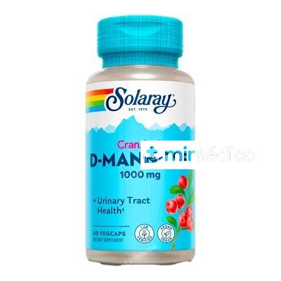 D-MANNOSE/CRANACTIN 60CAP. SOLARAY