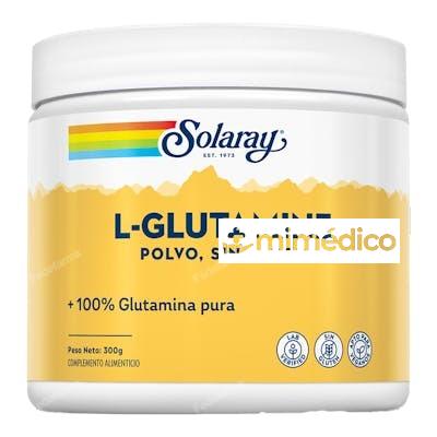 L-GLUTAMINE SABOR NEUTRO POLVO 300GR. SOLARAY