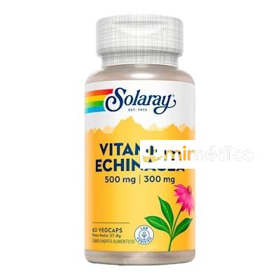 VITAMINA C 500MG + ECHINACEA 300MG. 60CAP. SOLARAY